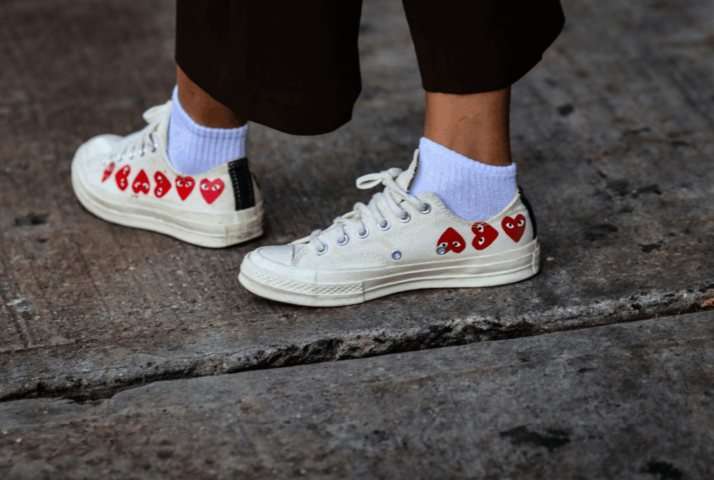 COMME des GARÇONS PLAY Converse ストリートに愛を撒く大人の遊び心