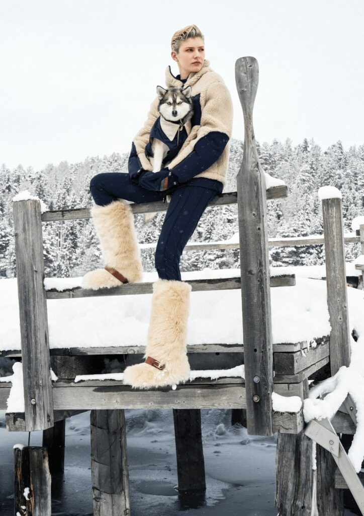 Giorgio Armani ジョルジオ アルマーニ ネーヴェ 2025秋冬 ラグジュアリーな山岳リゾートスタイル